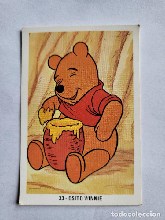 Collectable Antique Stickers: CROMO ALBUM GALERIA DISNEY FHER (NUNCA PEGADO), N&ordm; 33 OSITO WINNIE