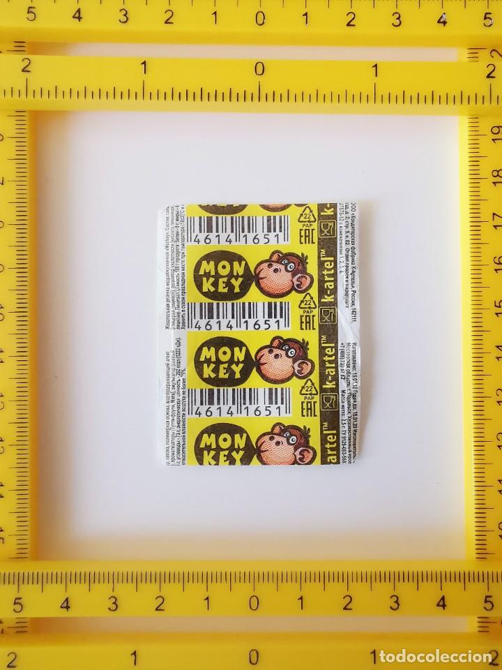 Coleccionismo cromos antiguos: CROMO ENVOLTORIO CHICLE MONKEY CHEWING GUM STICKER - Foto 1