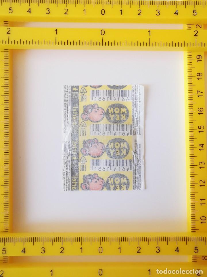 Coleccionismo cromos antiguos: CROMO ENVOLTORIO CHICLE MONKEY CHEWING GUM STICKER - Foto 2
