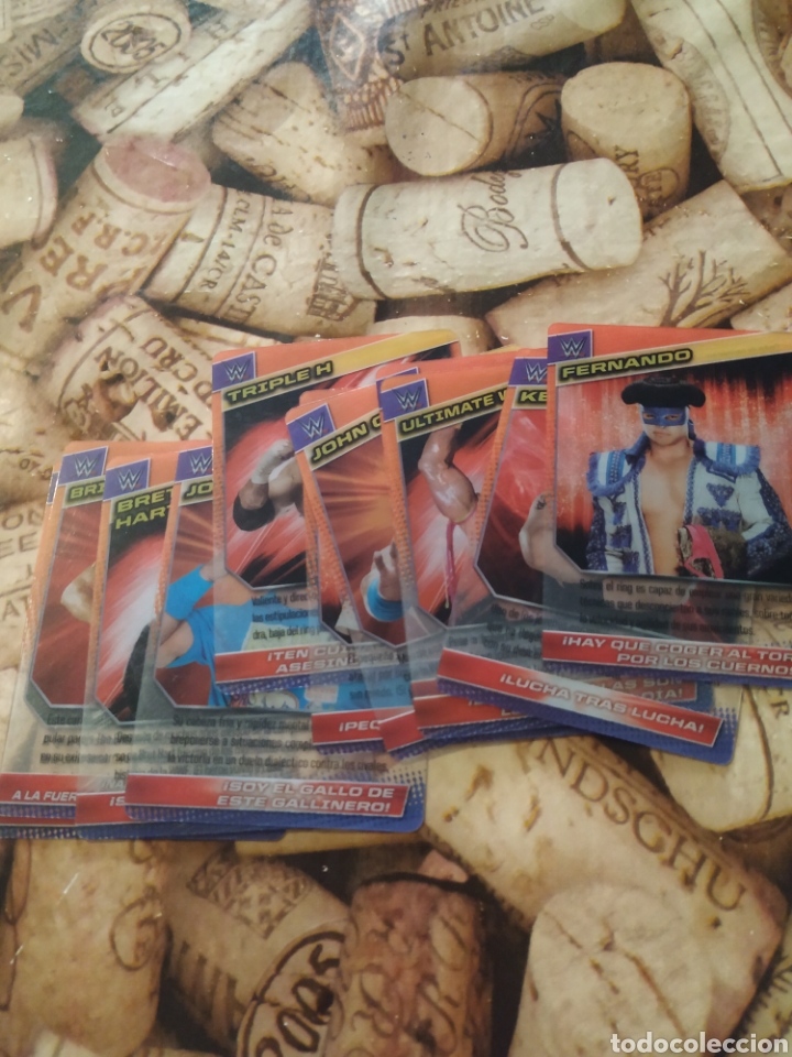 Coleccionismo cromos antiguos: Cromos WWE lucha libre - Foto 1