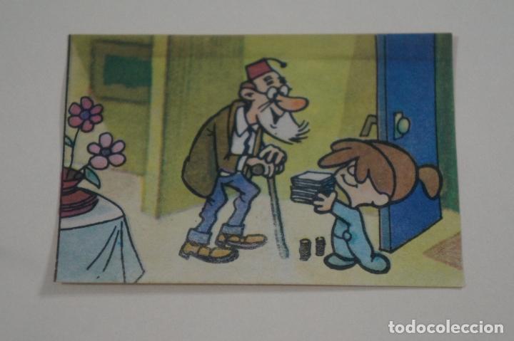 Colecionismo Cromos antigos: CROMO DE VAMOS A LA CAMA DESPEGADO N&ordm; 52 DEL &Aacute;LBUM VAMOS A LA CAMA AVENTURAS DE LA FAMILIA TELERIN