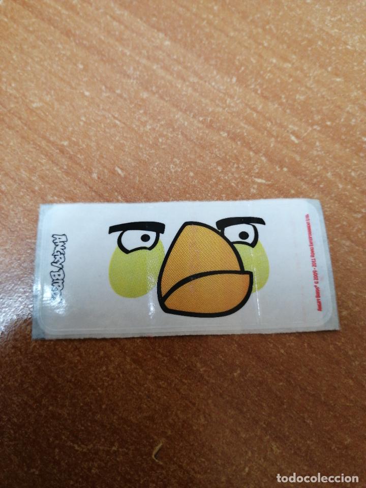 Coleccionismo cromos antiguos: CROMO PEGATINA CHICLES BUBBLE GUM ,ANGRY BIRDS - Foto 1