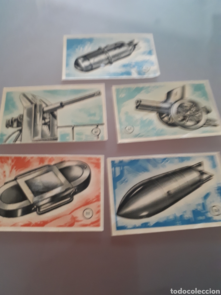 Coleccionismo cromos antiguos: Cromos historia de las armas - Foto 2