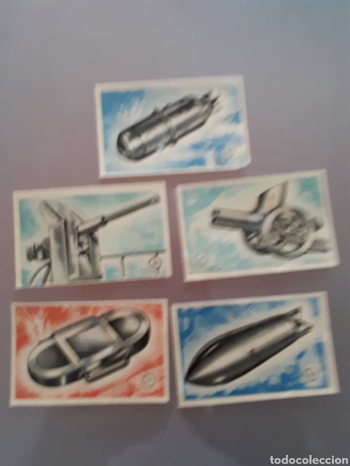 Coleccionismo cromos antiguos: Cromos historia de las armas - Foto 1