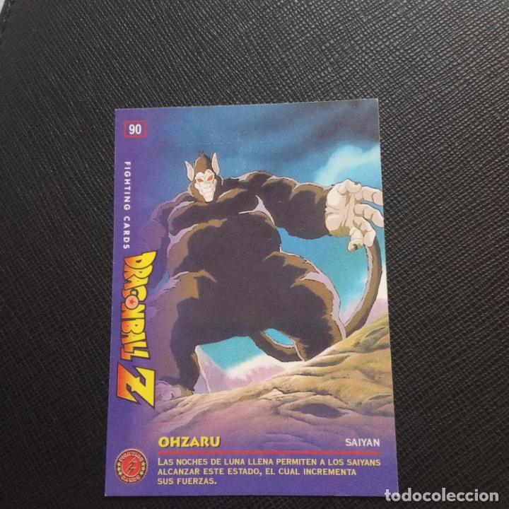 Colecionismo Cromos antigos: OHZARU DRAGON BALL Z FIGTHING CARDS PANINI CROMO - SIN RASCAR - A6 PG1 - 90 B