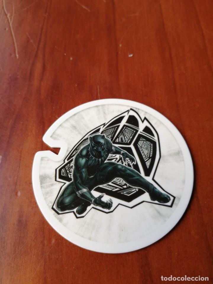 Coleccionismo cromos antiguos: tazo MARVEL FLIZZ N&ordm; 32 BLACK PANTHER - Foto 1