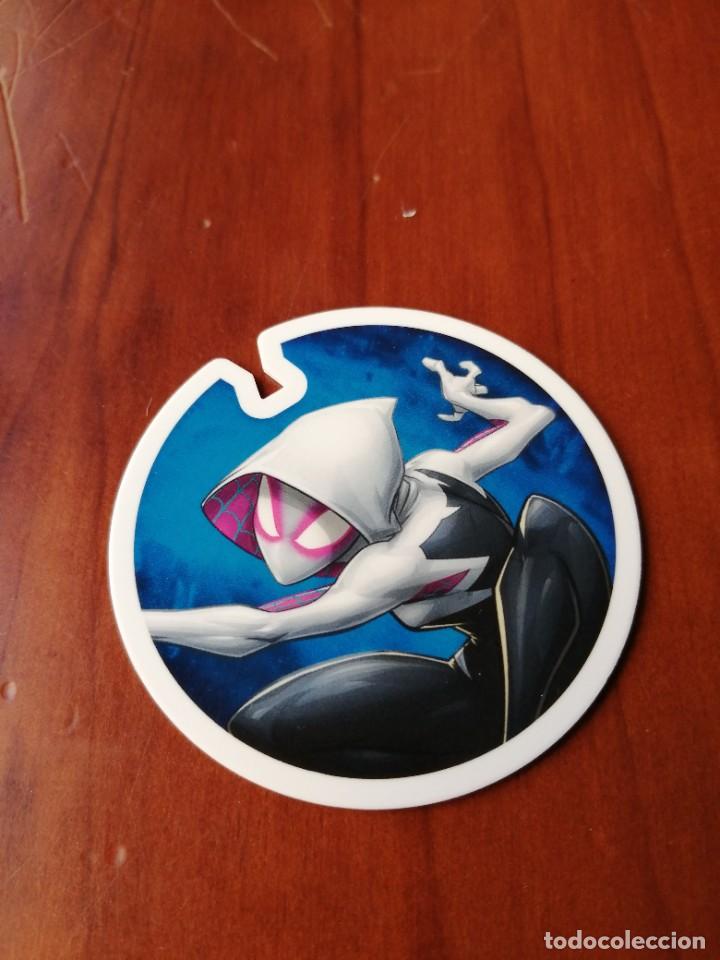 Coleccionismo cromos antiguos: tazo MARVEL FLIZZ N&ordm; 49 SPIDER-GWEN - Foto 1