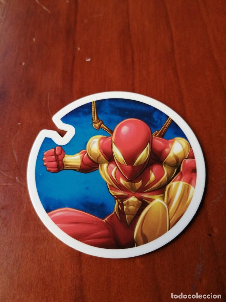Coleccionismo cromos antiguos: tazo MARVEL FLIZZ N&ordm; 54 IRON SPIDER-MAN - Foto 1