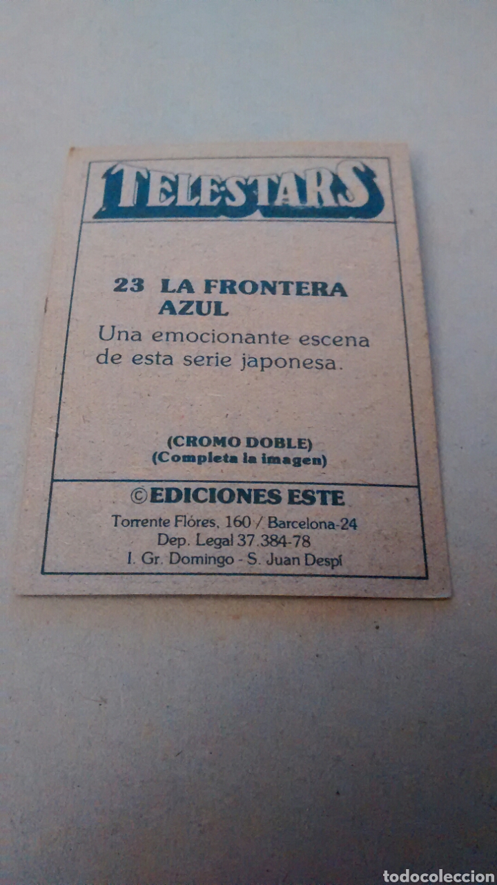Coleccionismo cromos antiguos: TELESTARS, EDICIONES ESTE, 1978, CROMO N&ordm; 23(A1) - Foto 2