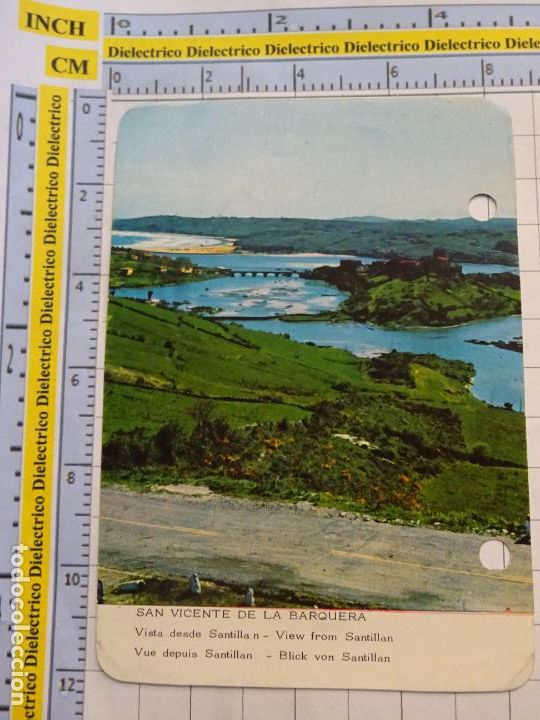 Collectionnisme Cartes &agrave; collectionner anciennes: FICHA TURIST MYRGA A&Ntilde;O 1972 FOTO POSTAL RO-FOTO FISA. SAN VICENTE DE LA BARQUERA / SANTIAGO COMPO 18