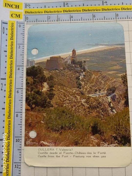Colecionismo Cromos antigos: FICHA TURIST MYRGA A&Ntilde;O 1972 FOTO POSTAL RO-FOTO FISA. CULLERA VALENCIA CASTILLO / SEVILLA 21
