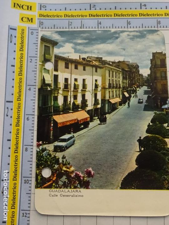 Collectionnisme Cartes &agrave; collectionner anciennes: FICHA TURIST MYRGA A&Ntilde;O 1972 FOTO POSTAL RO-FOTO FISA. GUADALAJARA CALLE GENERAL&Iacute;SIMO / TOSSA . 40
