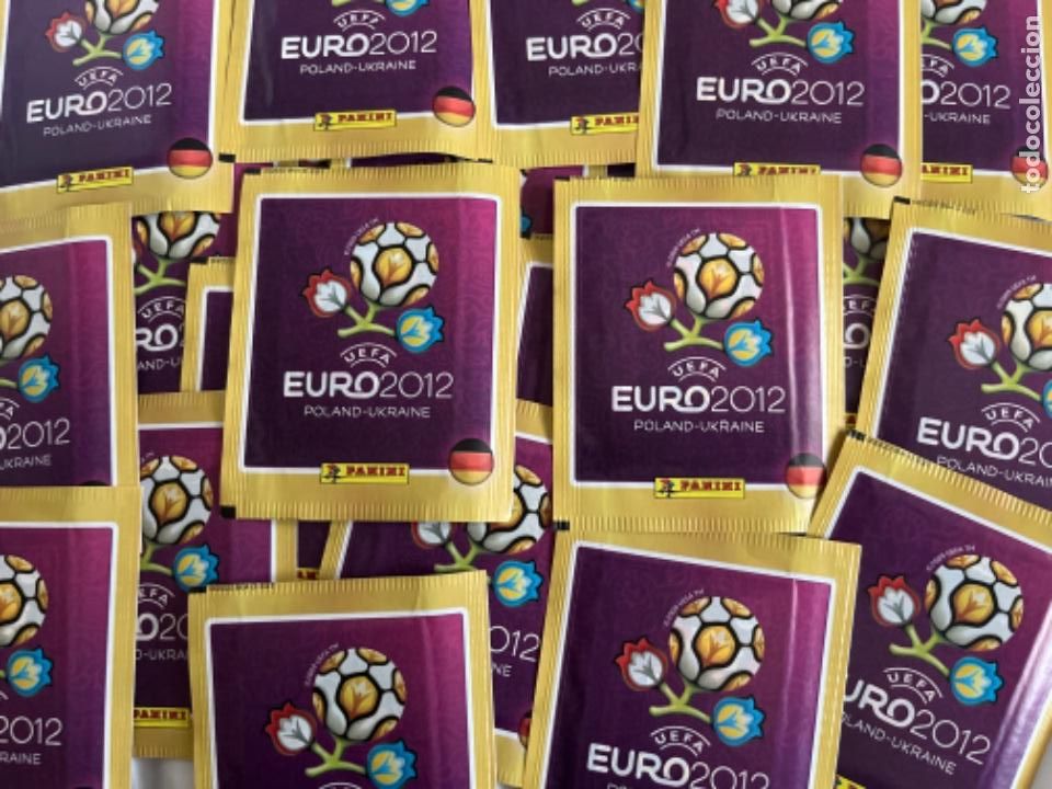 Coleccionismo cromos antiguos: 10 SOBRES SIN ABRIR EURO 2012 PANINI - Foto 1