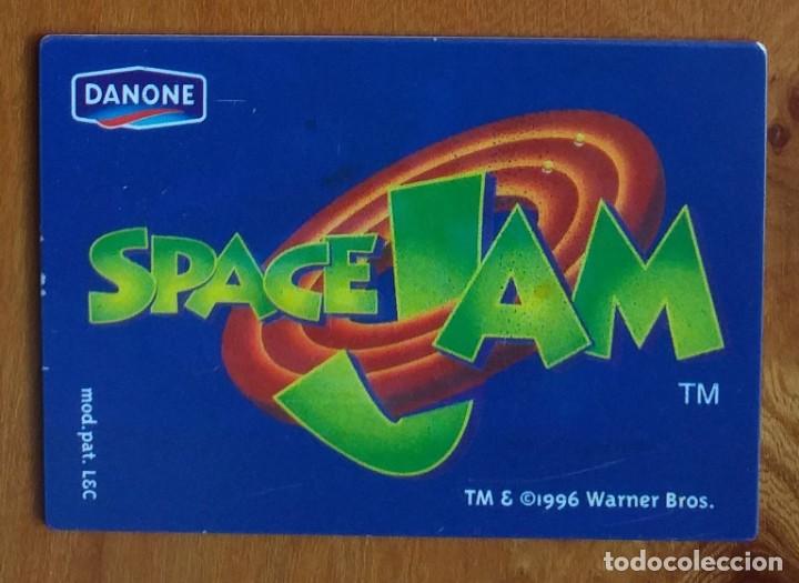 Coleccionismo cromos antiguos: CROMO DANONE N&ordm; 6 SPACE JAM - SILVESTRE - Foto 2