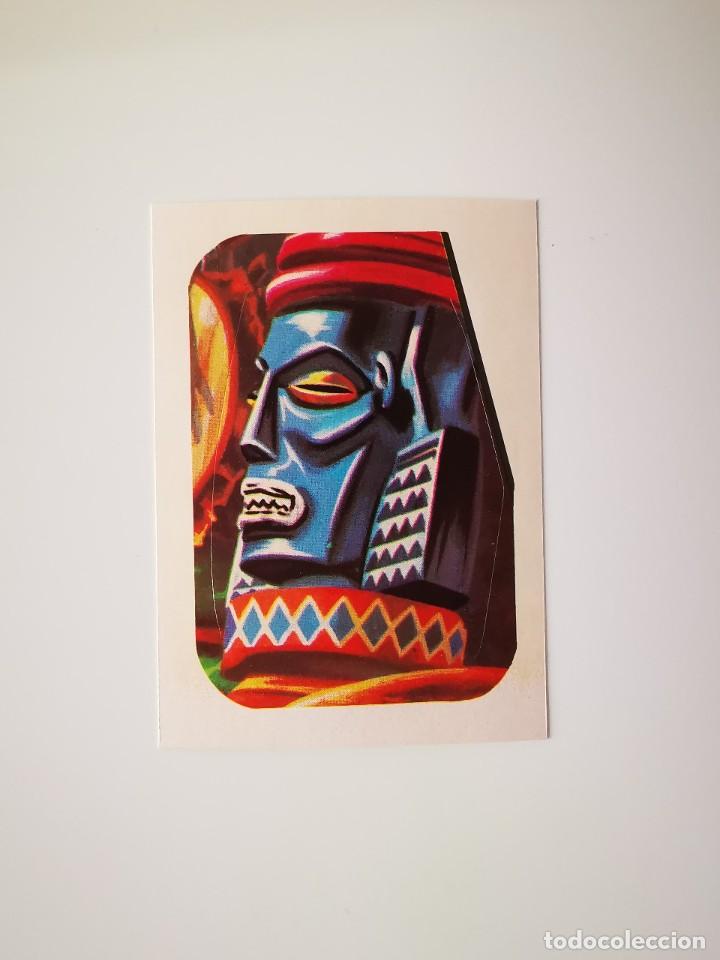 Colecionismo Cromos antigos: CROMO PEGATINA TROQUELADO SIN PEGAR ALBUM MONSTERS CINE TERROR MAGA MONSTRUOS 32 TOTEM