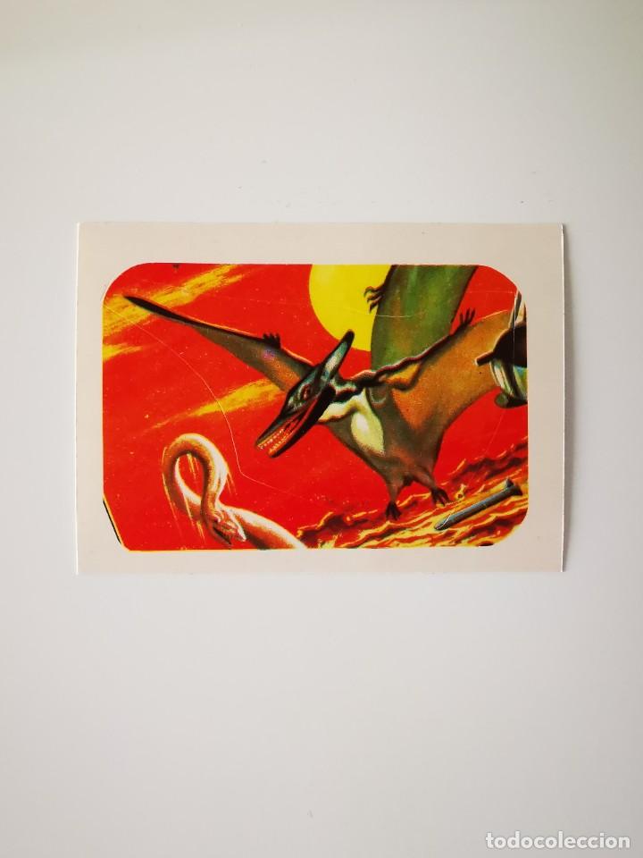 Collectable Antique Stickers: CROMO PEGATINA TROQUELADO SIN PEGAR ALBUM MONSTERS CINE TERROR MAGA MONSTRUOS 101 PTERANODONTE