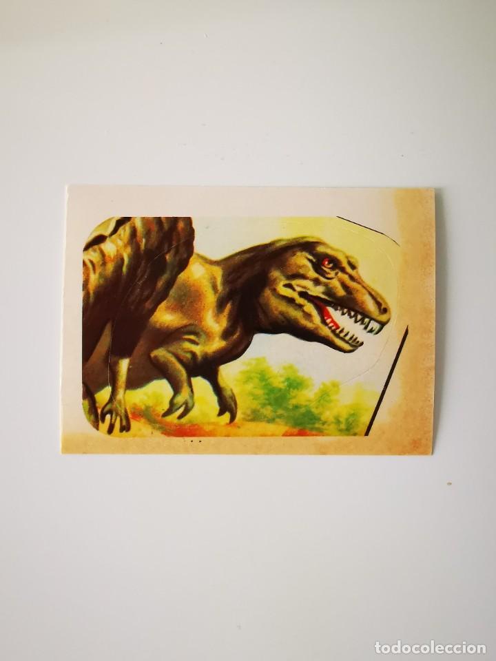 Collectable Antique Stickers: CROMO PEGATINA TROQUELADO SIN PEGAR ALBUM MONSTERS CINE TERROR MAGA MONSTRUOS 109 TARBOSAURIO