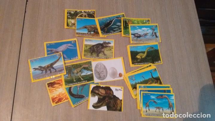 Coleccionismo cromos antiguos: DINOSAURIOS - LOTE DE 72 FIGURITAS - - Foto 1