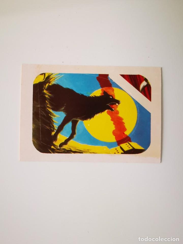 Sammeln alte Sammelbilder: CROMO PEGATINA TROQUELADO SIN PEGAR ALBUM MONSTERS CINE TERROR MAGA MONSTRUOS 148 AULLIDO