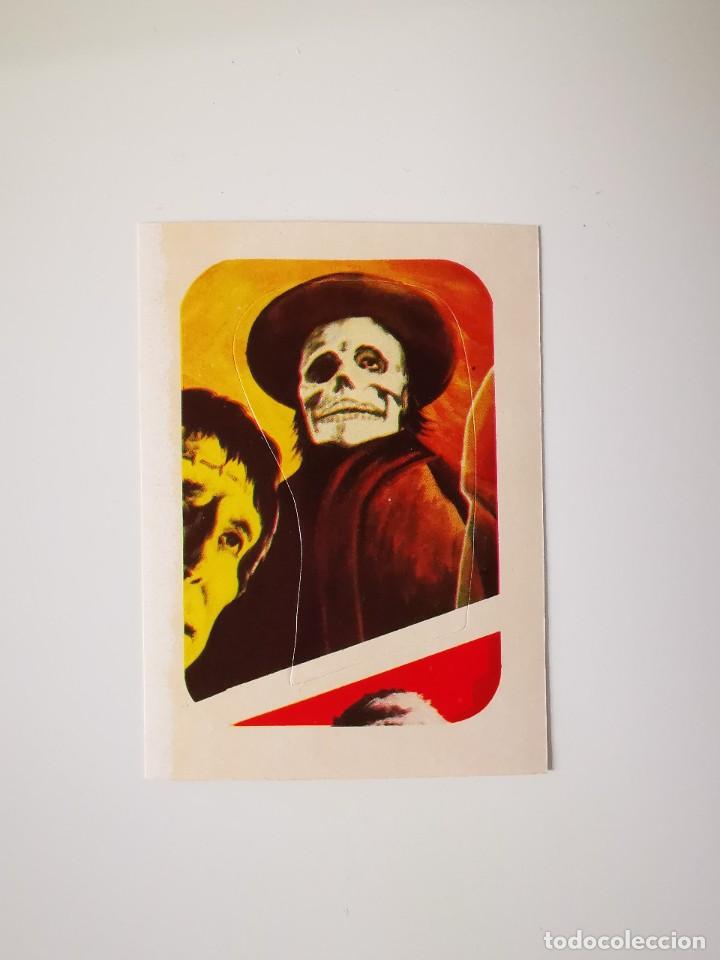 Sammeln alte Sammelbilder: CROMO PEGATINA TROQUELADO SIN PEGAR ALBUM MONSTERS CINE TERROR MAGA MONSTRUOS 167 MARCA ESCORPION