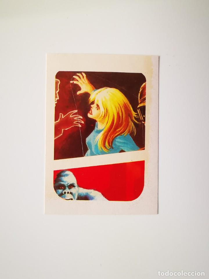 Sammeln alte Sammelbilder: CROMO PEGATINA TROQUELADO SIN PEGAR ALBUM MONSTERS CINE TERROR MAGA MONSTRUOS 169 ATORMENTADA