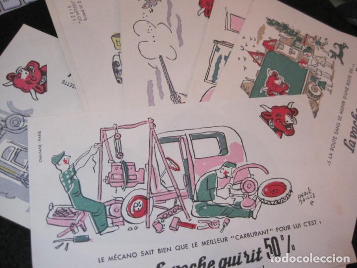 Coleccionismo cromos antiguos: SERIE LES METIERS-LA VACHE QUI RIT-LA VACA QUE RIE -QUESOS-COLECCION 10 CROMOS-(K-5283)