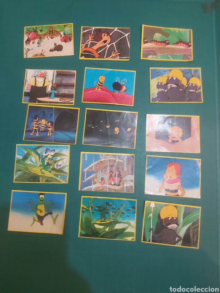 Coleccionismo cromos antiguos: CROMOS ABEJA MAYA DANONE - Foto 2