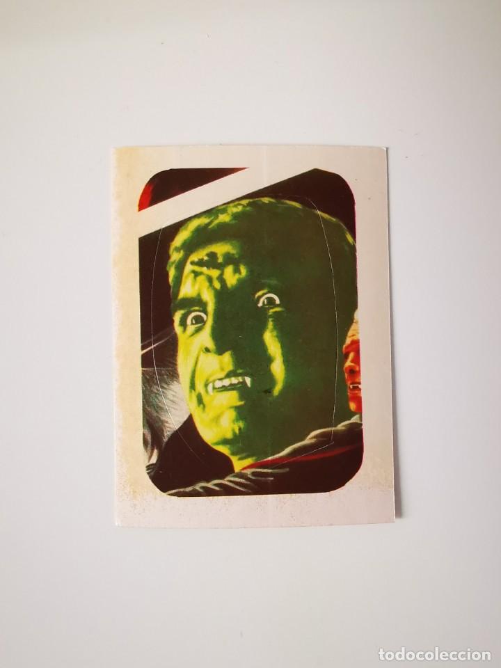 Sammeln alte Sammelbilder: CROMO PEGATINA TROQUELADO SIN PEGAR ALBUM MONSTERS CINE TERROR MAGA MONSTRUOS 190 BARRY ATWATER
