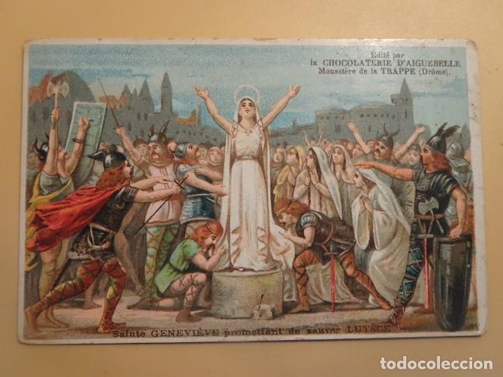 Coleccionismo Cromos antiguos: ANTIGUO CROMO CHOCOLAT D&acute;AIGUEBELLE, VER FOTOS
