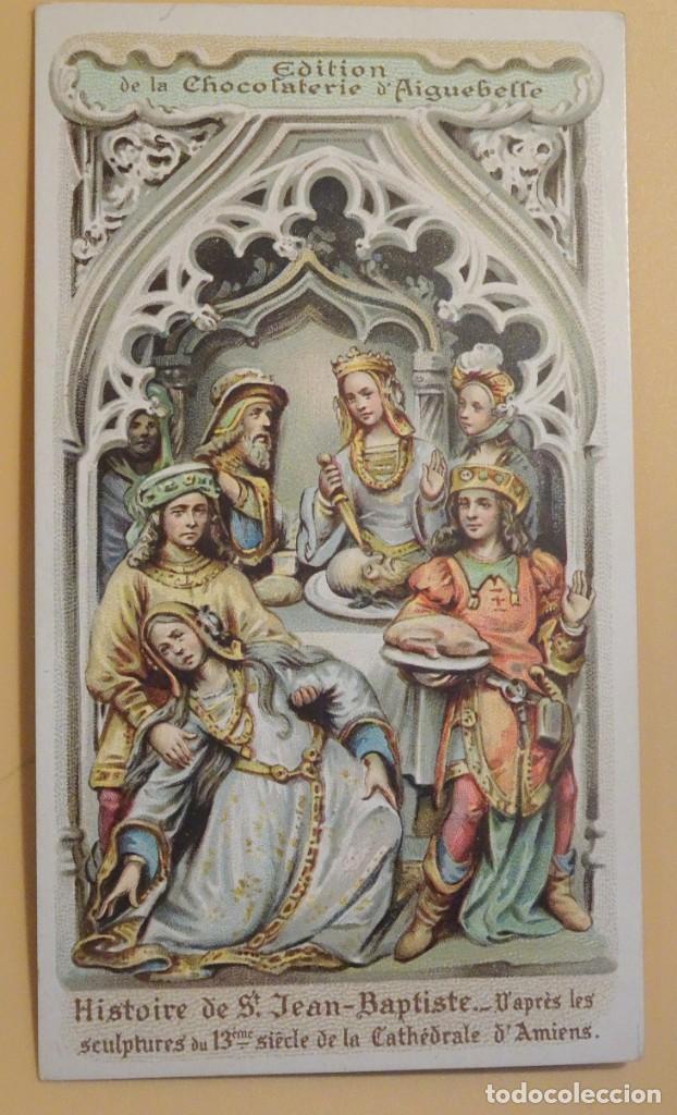 Sammeln alte Sammelbilder: ANTIGUO CROMO, CON PUBLICIDAD, CHOCOLAT D&acute;AIGUEBELLE, VER FOTOS