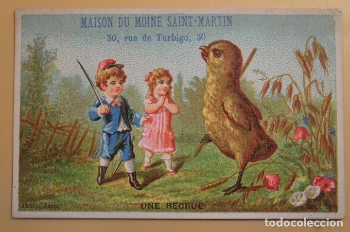 Sammeln alte Sammelbilder: ANTIGUO CROMO, CON PUBLICIDAD , VER FOTOS