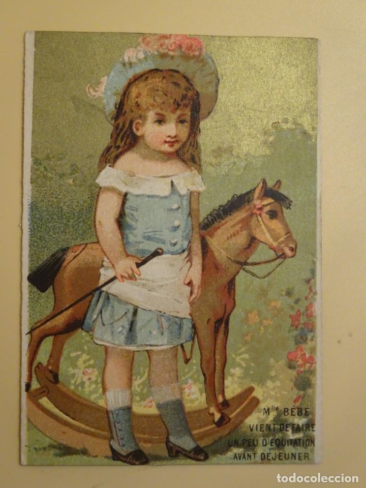 Colecionismo Cromos antigos: ANTIGUO CROMO, VER FOTOS