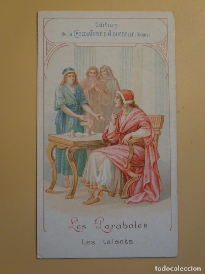 Colecionismo Cromos antigos: ANTIGUO CROMO, CON PUBLICIDAD, CHOCOLAT D&acute;AIGUEBELLE, VER FOTOS