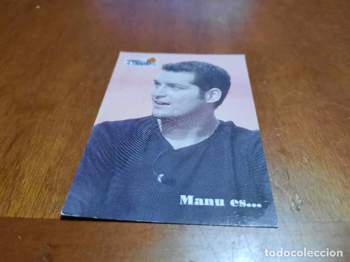 Coleccionismo cromos antiguos: OPERACI&Oacute;N TRIUNFO. MANU TENORIO. CARTA PANINI 29/144. BUEN ESTADO