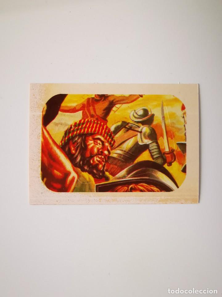 Colecionismo Cromos antigos: CROMO PEGATINA TROQUELADO SIN PEGAR ALBUM MONSTERS CINE TERROR MAGA MONSTRUOS 259 LUCHA