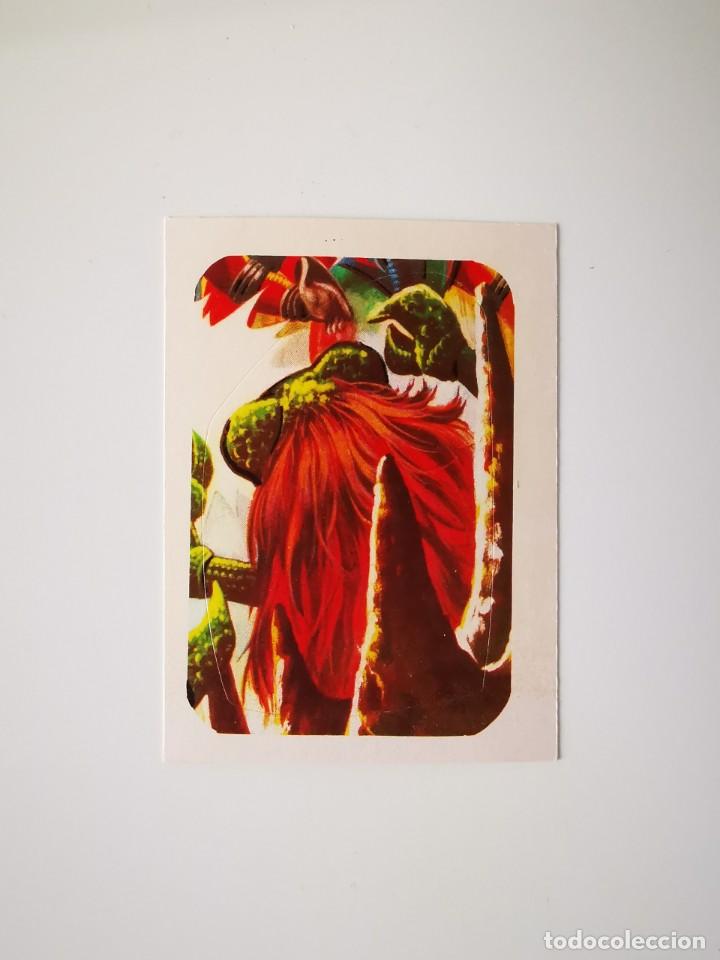 Collectable Antique Stickers: CROMO PEGATINA TROQUELADO SIN PEGAR ALBUM MONSTERS CINE TERROR MAGA MONSTRUOS 272 UNIDAD DE ATAQUE