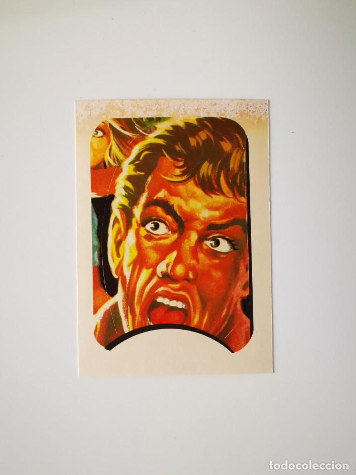 Collectable Antique Stickers: CROMO PEGATINA TROQUELADO SIN PEGAR ALBUM MONSTERS CINE TERROR MAGA MONSTRUOS 277 MONSTRUOS ATACAN