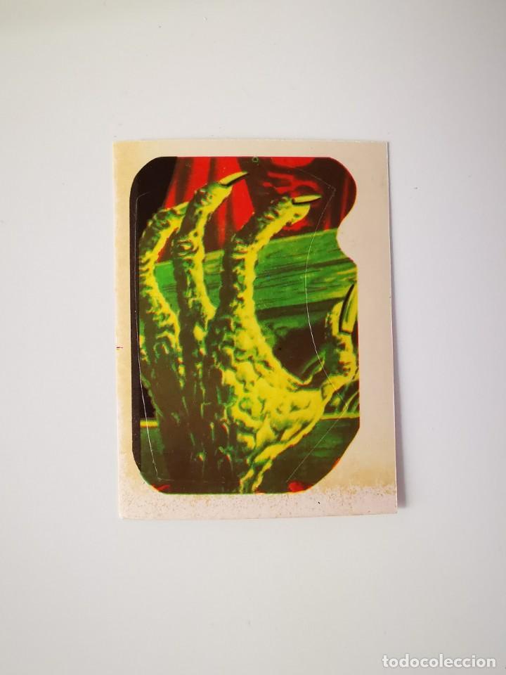 Collectable Antique Stickers: CROMO PEGATINA TROQUELADO SIN PEGAR ALBUM MONSTERS CINE TERROR MAGA MONSTRUOS 298 MANO DESCARNADA