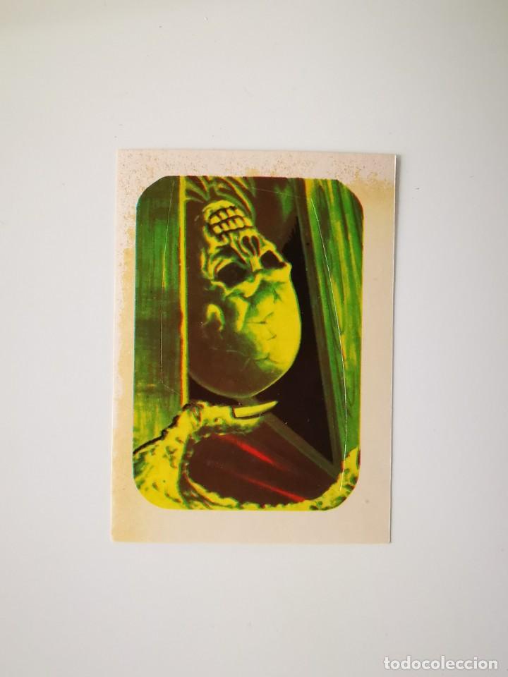 Collectable Antique Stickers: CROMO PEGATINA TROQUELADO SIN PEGAR ALBUM MONSTERS CINE TERROR MAGA MONSTRUOS 300 EL ATAUD