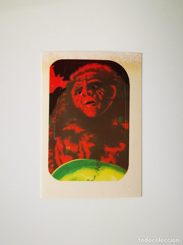 Collectable Antique Stickers: CROMO PEGATINA TROQUELADO SIN PEGAR ALBUM MONSTERS CINE TERROR MAGA MONSTRUOS 306 MONSTRUO INFIERNO