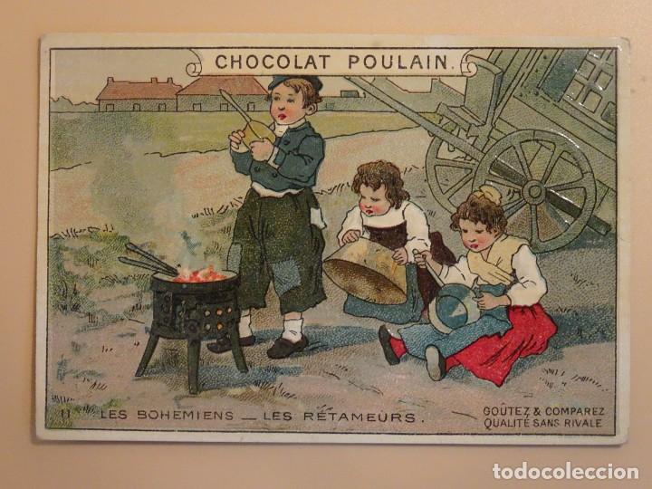 Collezionismo Figurine antiche: ANTIGUO CROMO, CON PUBLICIDAD, CHOCOLAT POULAIN, VER FOTOS