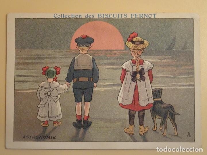 Collezionismo Figurine antiche: ANTIGUO CROMO, CON PUBLICIDAD, BISCUITS PERNOT, VER FOTOS