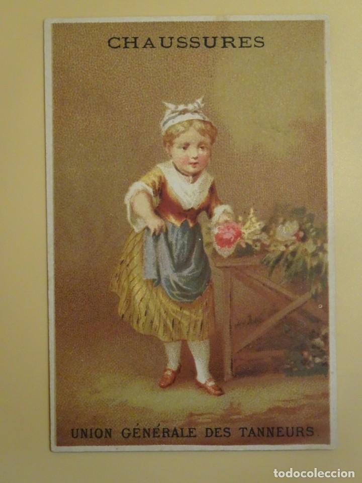 Collezionismo Figurine antiche: ANTIGUO CROMO, CON PUBLICIDAD, VER FOTOS