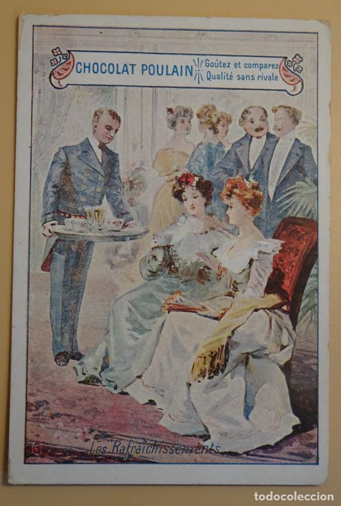 Collezionismo Figurine antiche: ANTIGUO CROMO, CON PUBLICIDAD, CHOCOLAT POULAIN, VER FOTOS