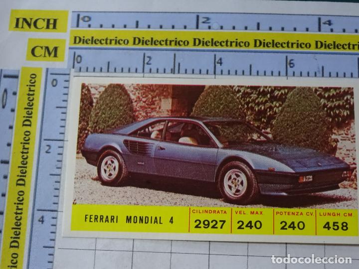 Collectionnisme Cartes &agrave; collectionner anciennes: CROMO CROMITO CROMOS DIDEC 79 FERRARI MONDIAL 4. 29