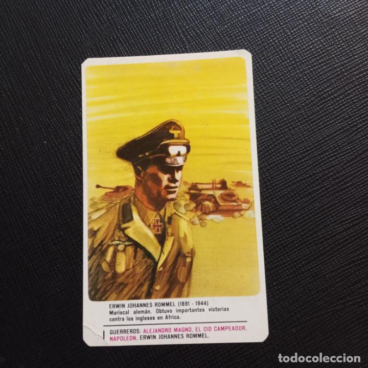 Collectable Antique Stickers: ERWIN JOHANNES ROMMEL MILKANA CARTA HOMBRES FAMOSOS CROMO - CC1