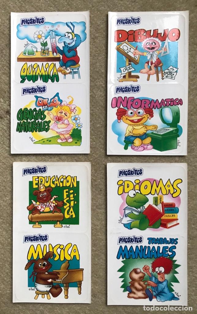 Coleccionismo Cromos antiguos: Lote de cromos dobles de Phoskitos - Serie de T.V. Peque&ntilde;ecos