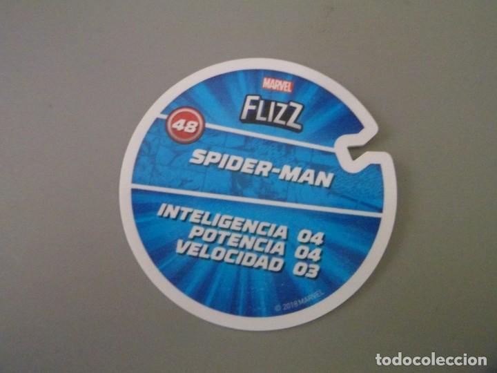 Coleccionismo cromos antiguos: 48 MARVEL TAZOS FLIZZ - CARREFOUR (2018) - Foto 2