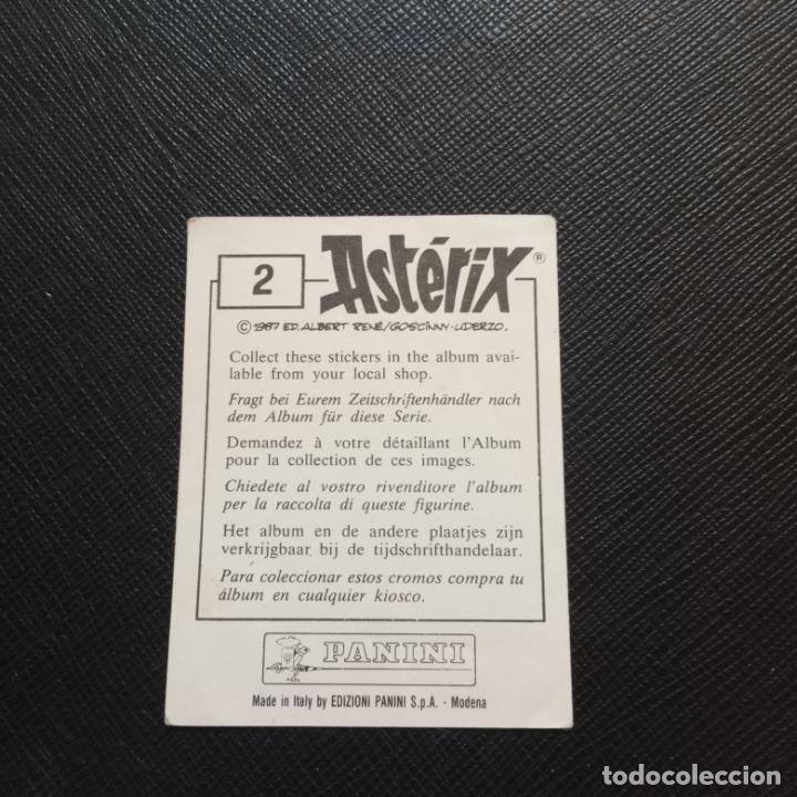 Coleccionismo cromos antiguos: ASTERIX PANINI 1987 CROMO - CC2 - 2 - Foto 2