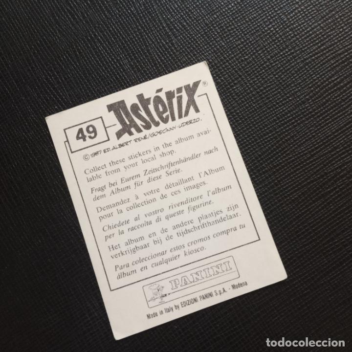 Coleccionismo cromos antiguos: ASTERIX PANINI 1987 CROMO - CC2 - 49 - Foto 2